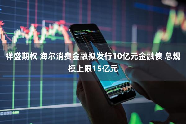 祥盛期权 海尔消费金融拟发行10亿元金融债 总规模上限15亿元