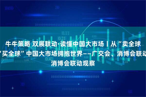 牛牛策略 双展联动·读懂中国大市场丨从“卖全球”到“买全球”　中国大市场拥抱世界——广交会、消博会联动观察